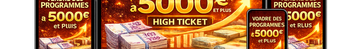 SIO 18 Vendre des programmes a 5000 euros et plus