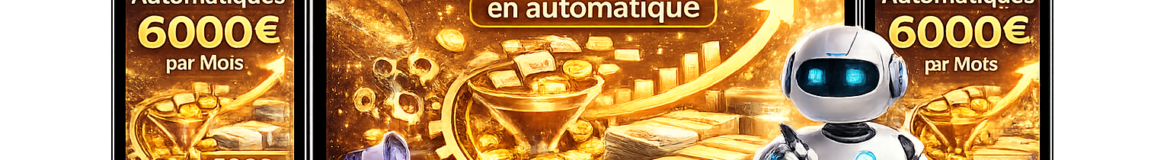SIO 20 Revenus automatiques 6000 euros par mois en automatique